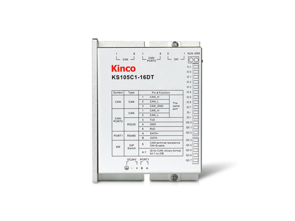 Kinco SPS KS105C1-16DT - 16 E/A (mit CANopen, nicht erweiterbar)