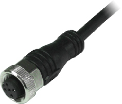 M12 Sensorleitung 2 m (PVC) - Buchse