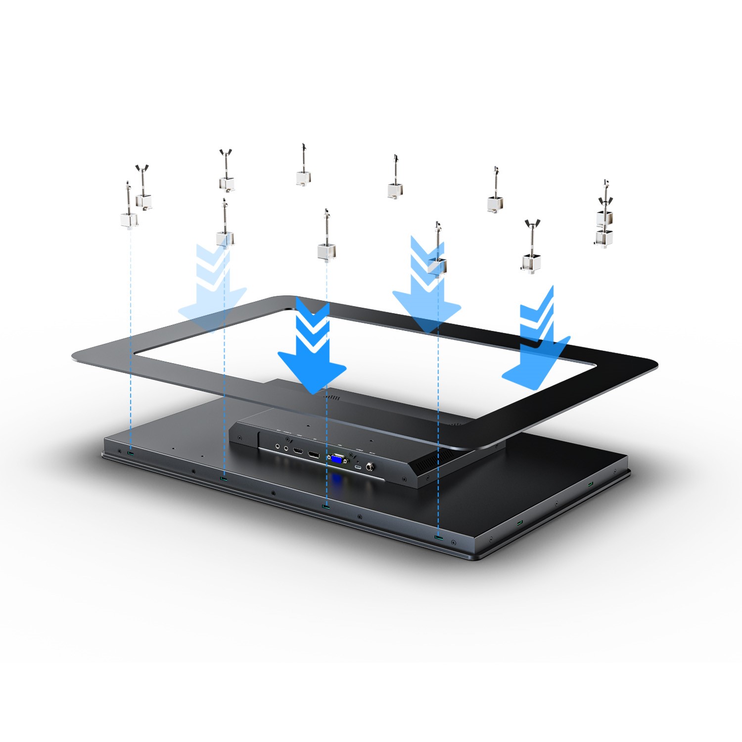 Lilliput 10" touch monitor with HDMI connection 1500 Nits IP65