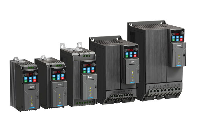 Frequenzumrichter INVT GD28-0R2G-S2 mit STO und optionaler Kommunikationskarte