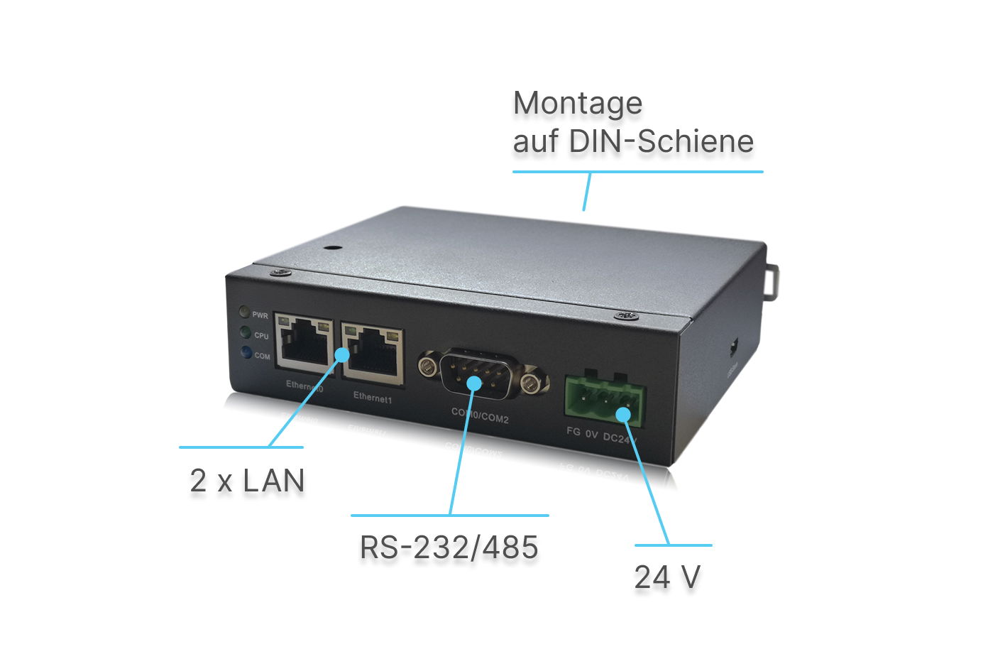 Kinco GW01 IoT Series Remote Service HMI with Ethernet