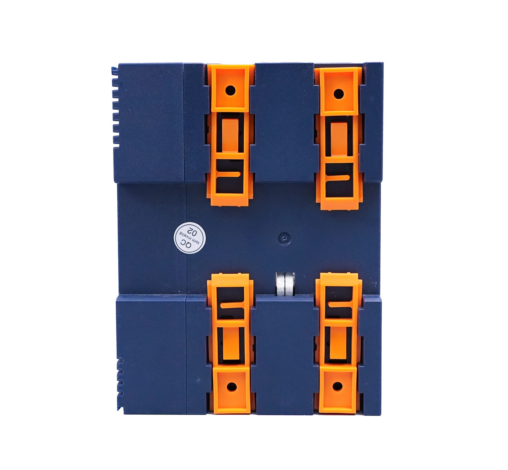 Odot DU03L-A00-1200-0 PROFINET – rear view with DIN rail clip