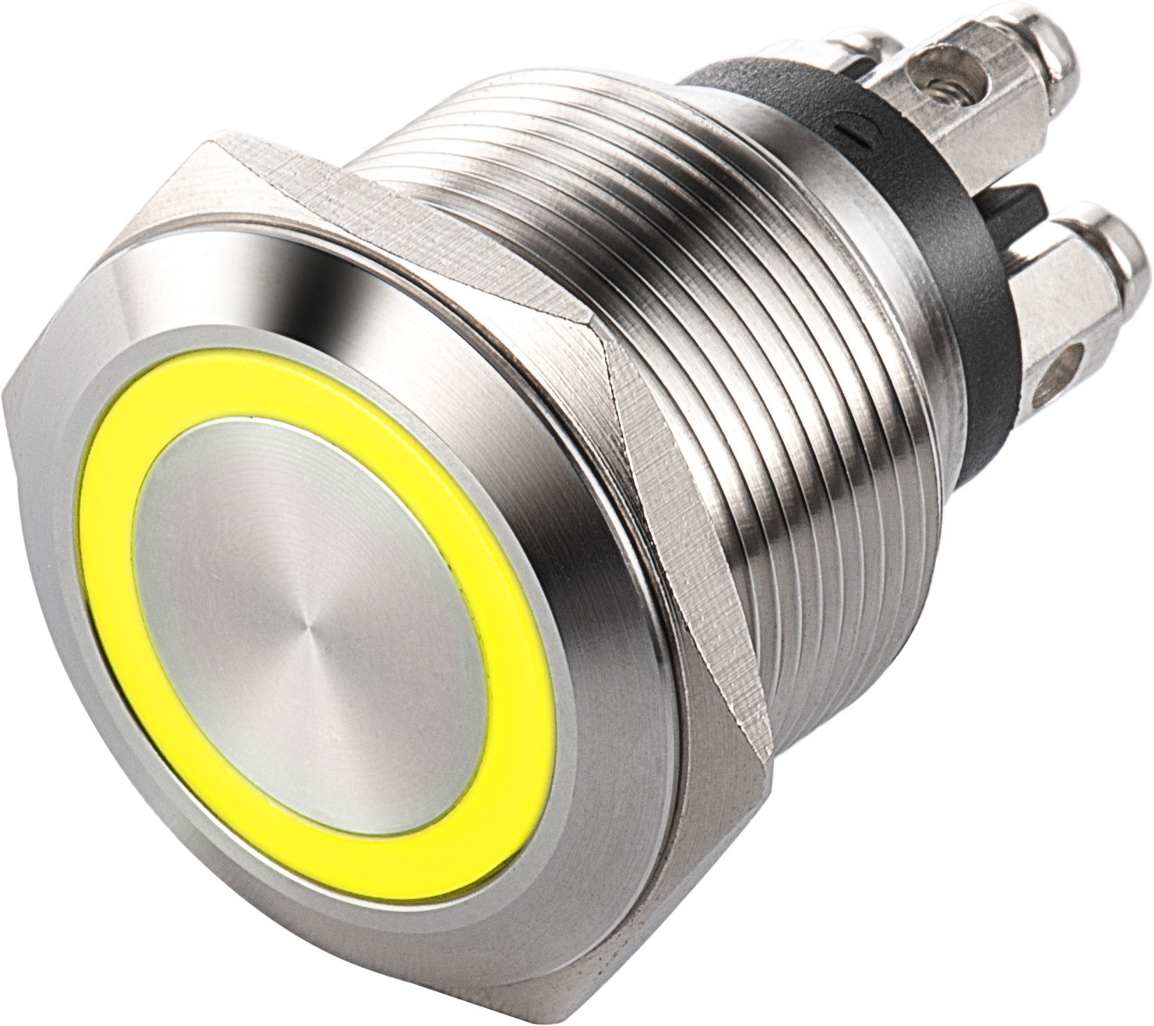 Langir LED push-button L22M M22 with short operating distance and ring LED