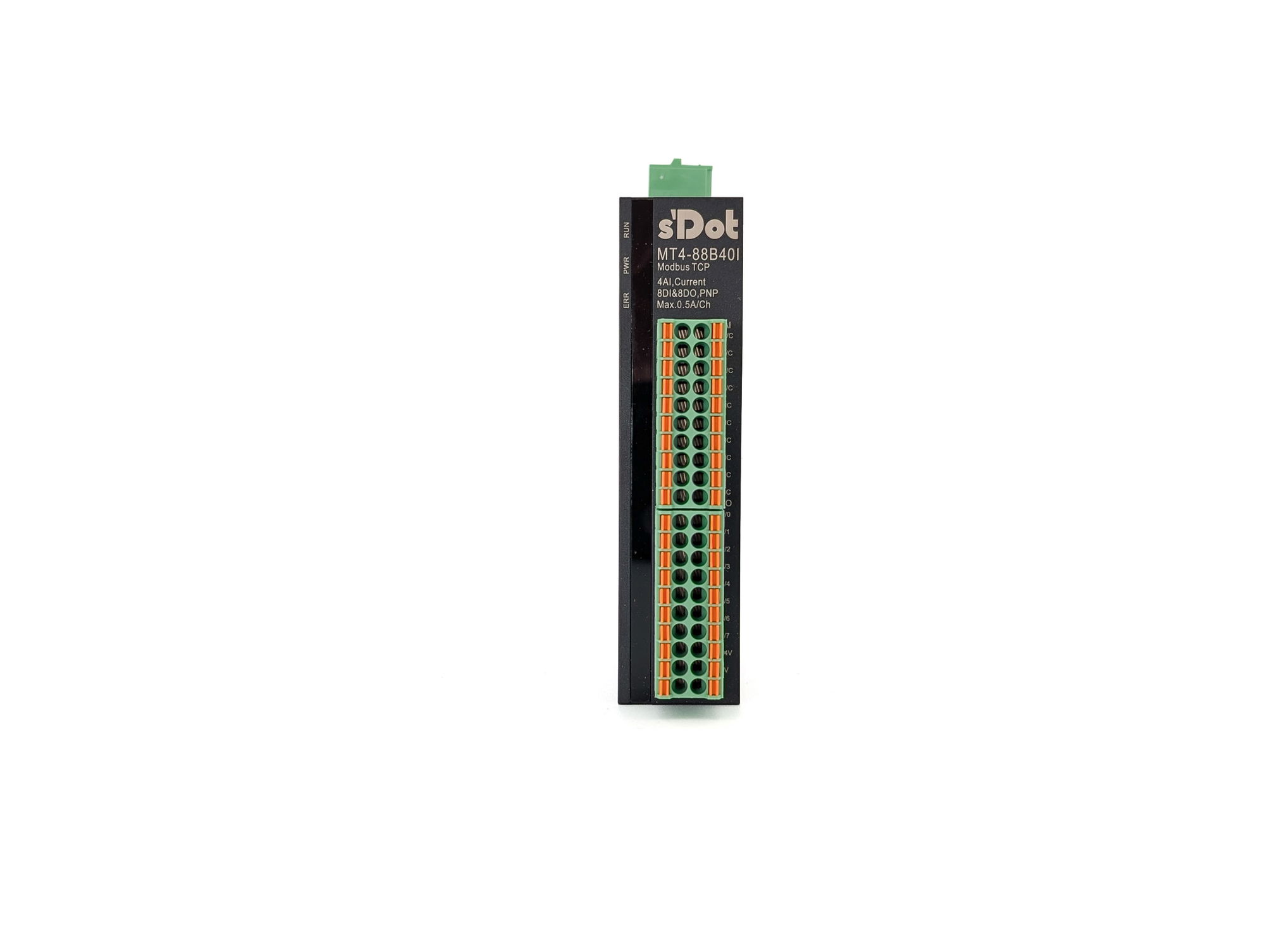 Solidot gemischtes Modbus TCP Remote I/O-Modul MT4 mit 16 Kanälen digital und 4 analogen Eingängen