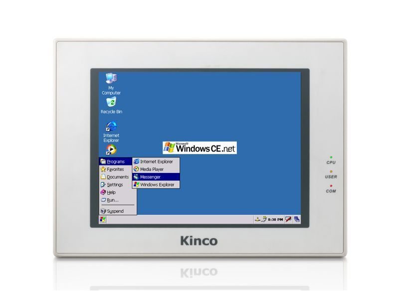 Kinco 10.4" HMI touch panel MT6500T with Windows CE and Ethernet