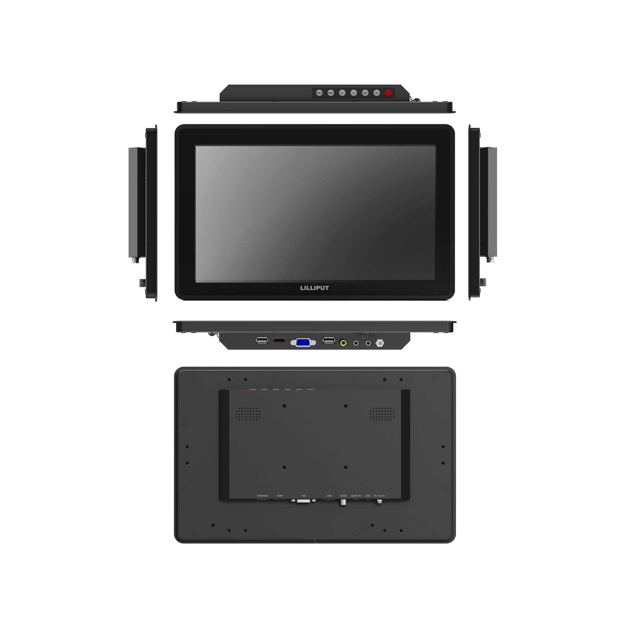 Lilliput 10" touch monitor with HDMI connection 1500 Nits IP65