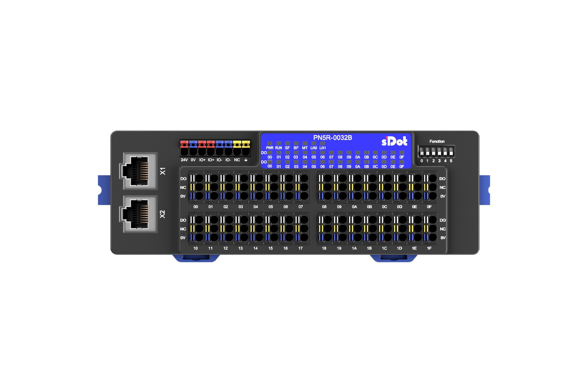 Solidot PN5R-0032B – PROFINET Remote-I/O, 32 × DO (PNP)