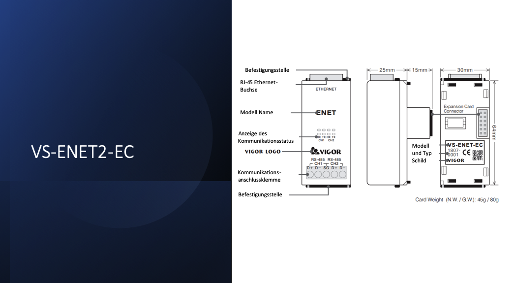 Vigor-VS.COM.EC.Communication Expansion Card