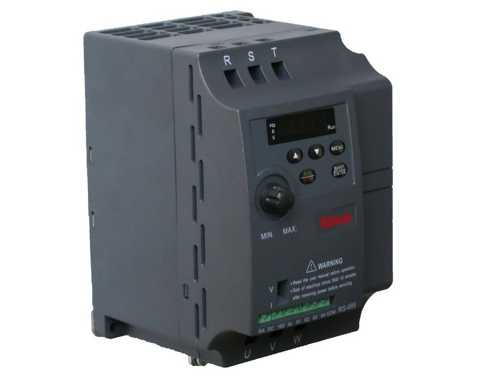 kompakter Kinco Frequenzumrichter CV20-4T-0037G (3,7 kW) dreiphasig 400 VAC