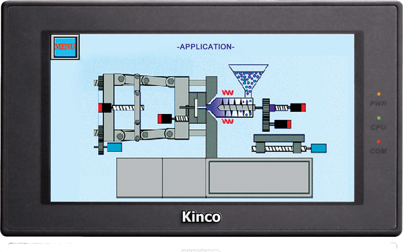 Kinco 7" Widescreen HMI Touch Panel MT4424TE with Ethernet