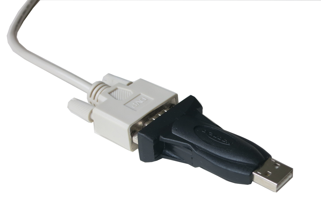 RS-232-USB-Adapter zum Anschluss der THINGET XC SPS an PC über USB