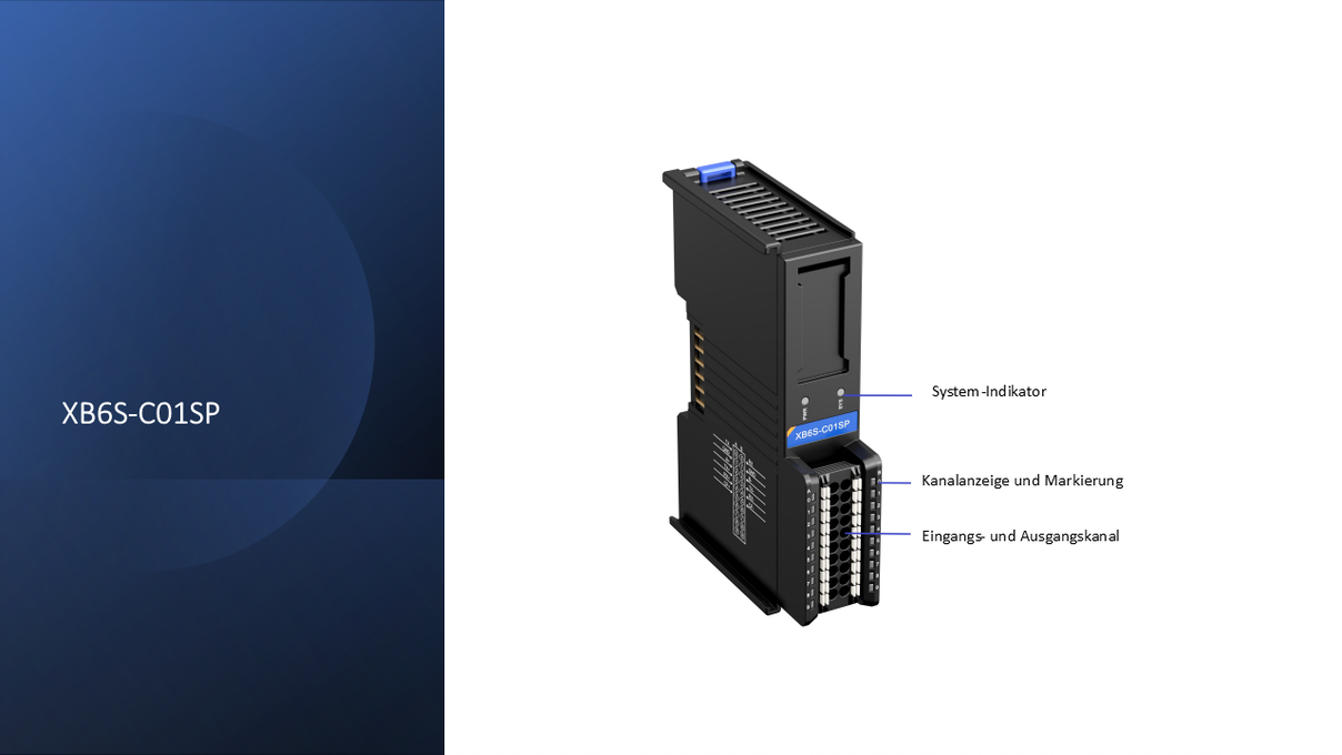 Solidot XB6S-XB6S-C01SP mit Einkanaliges 232/485-Modul