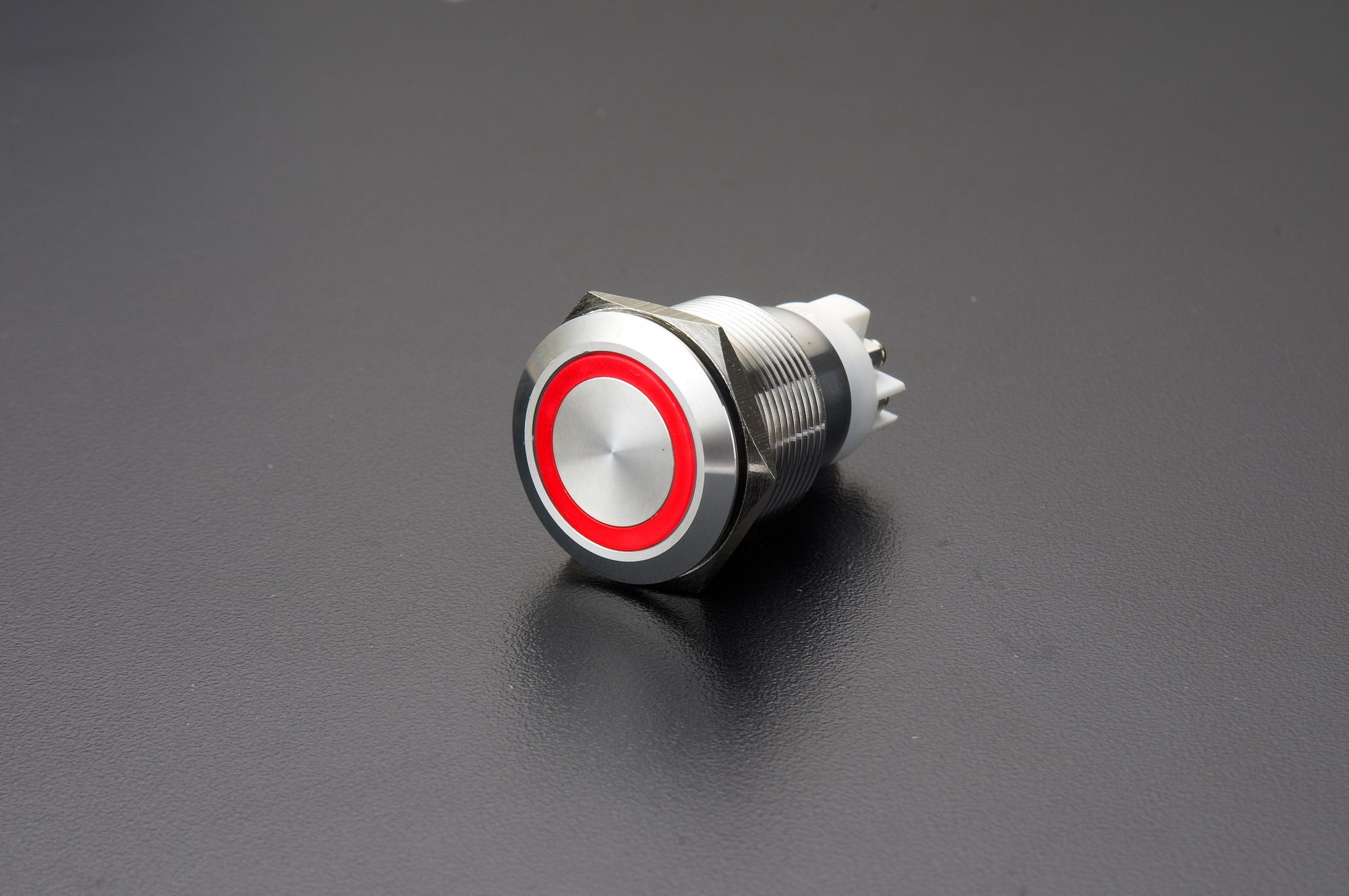Langir LED push-button L22A M22 with LED ring 