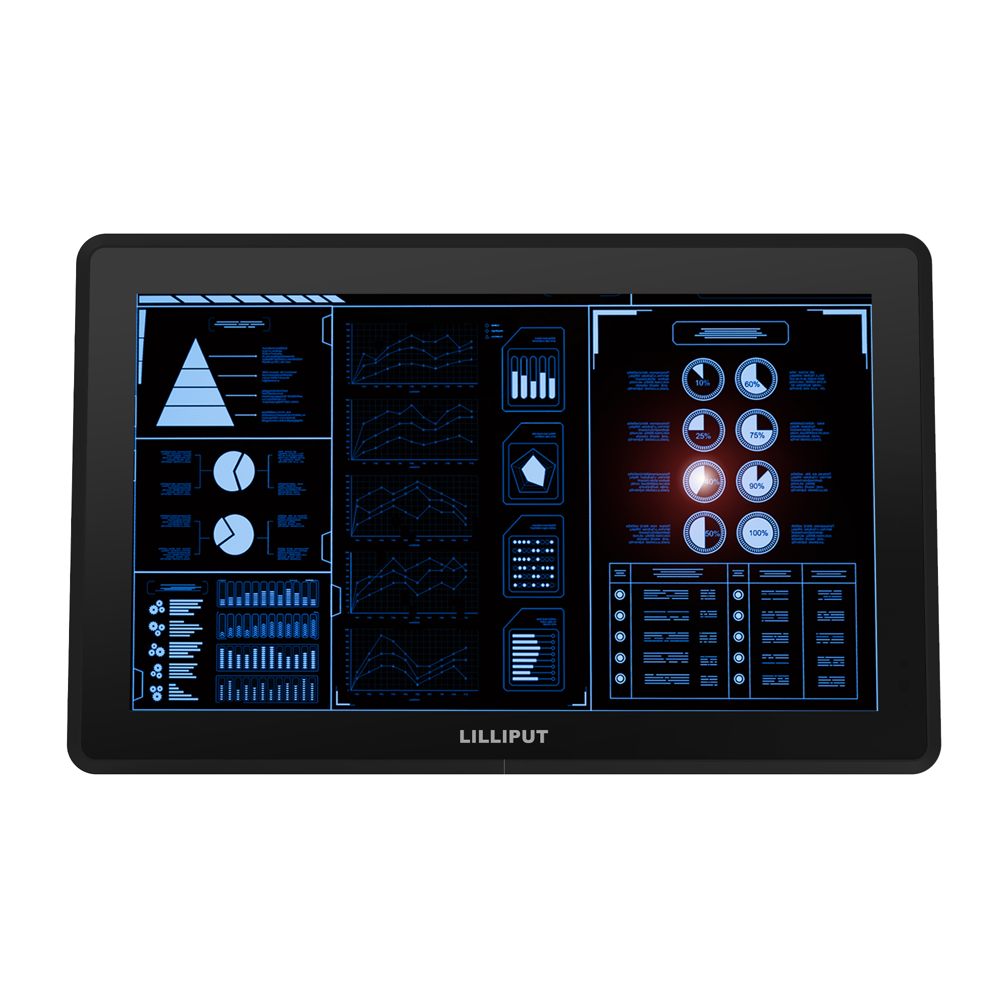 Lilliput 10" touch monitor with HDMI connection 1500 Nits IP65