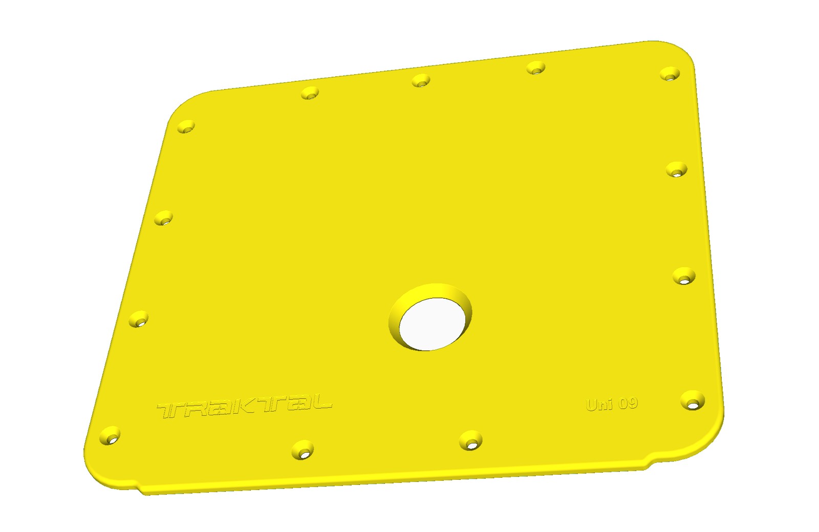 TRAKTAL Unity One Back yellow
