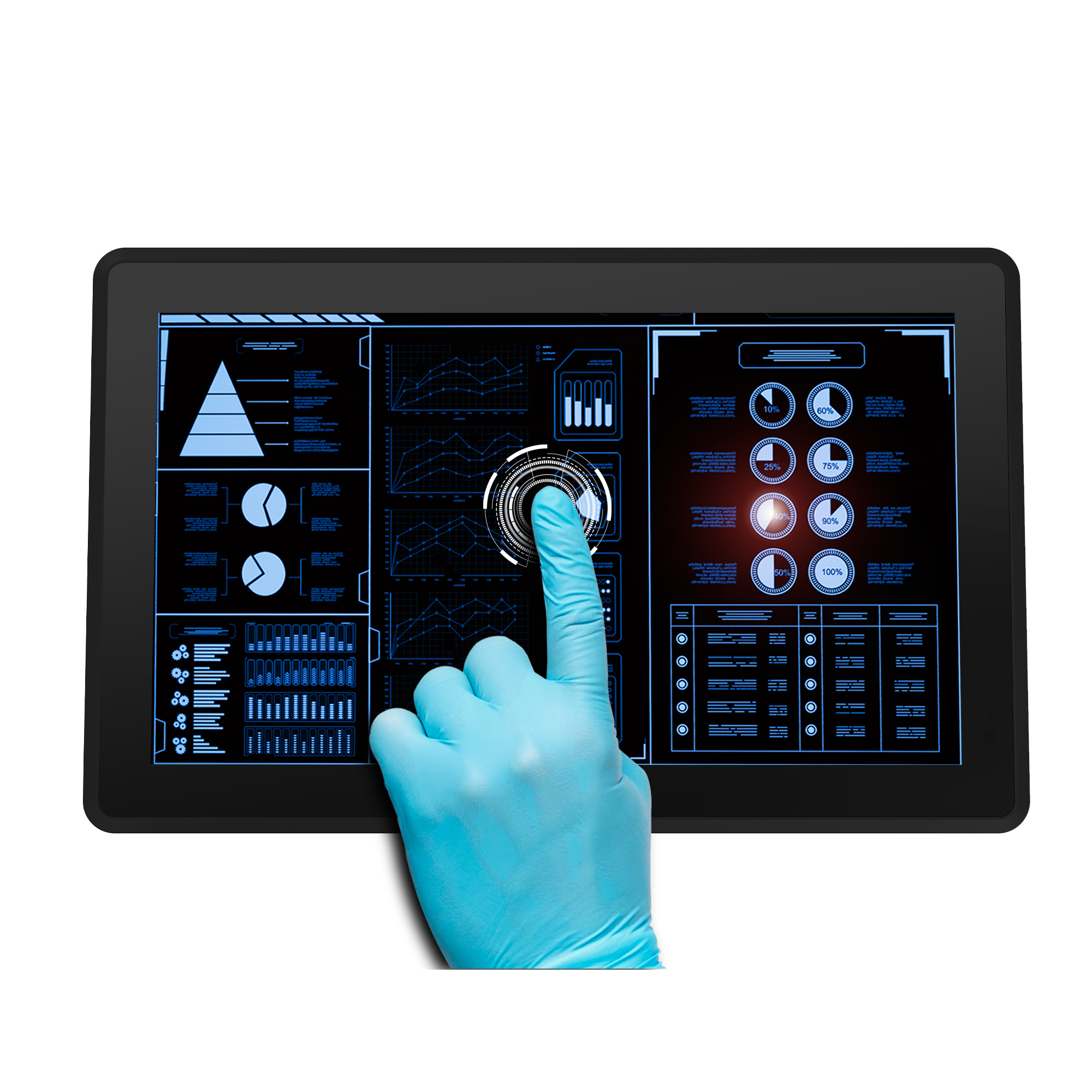 Lilliput 10" touch monitor with HDMI connection 1500 Nits IP65