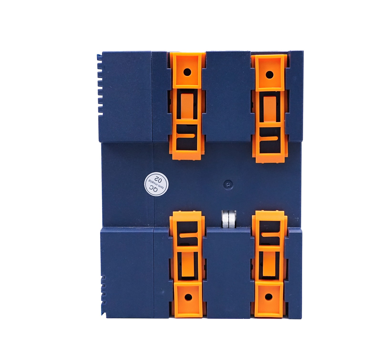 Odot DU03L-A00-1300-0 EtherCAT – rear view with DIN rail clip