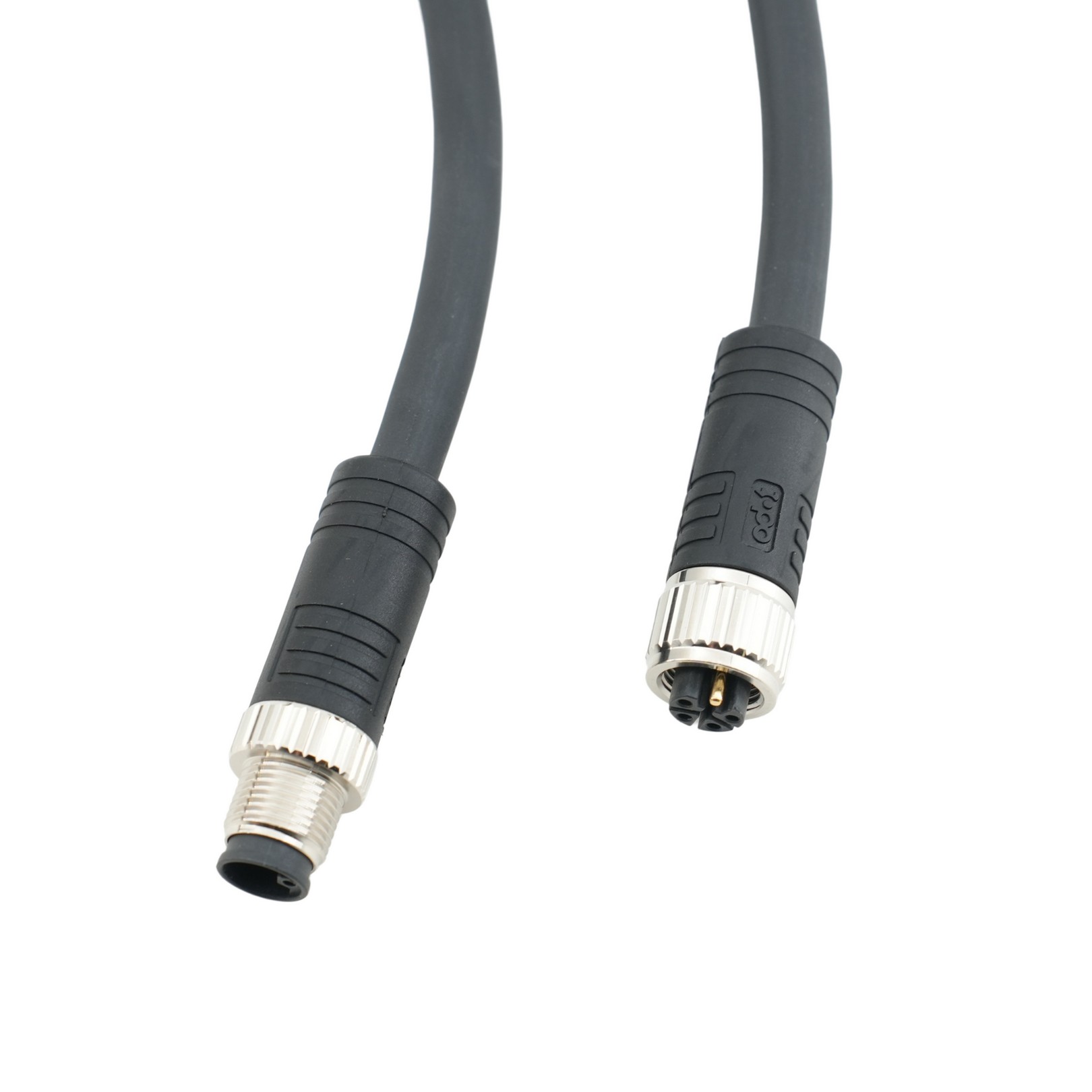 Odot IP-A-P-2MS/2FS-5UR030 Power-Kabel M12/M12, PUR, 3 m