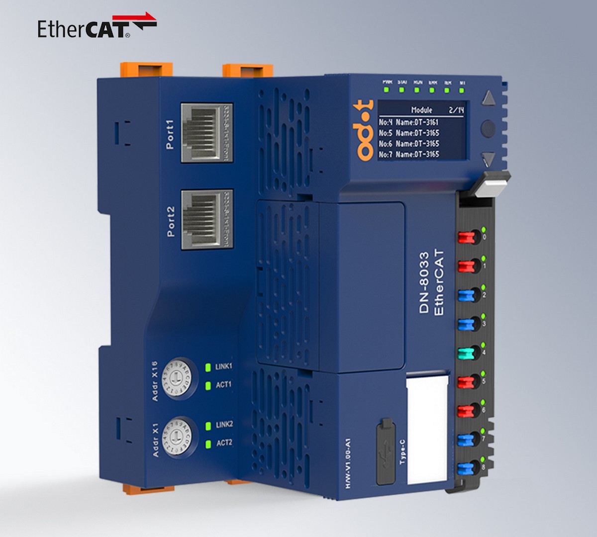 Odot DN-8033 EtherCAT bus coupler, D series