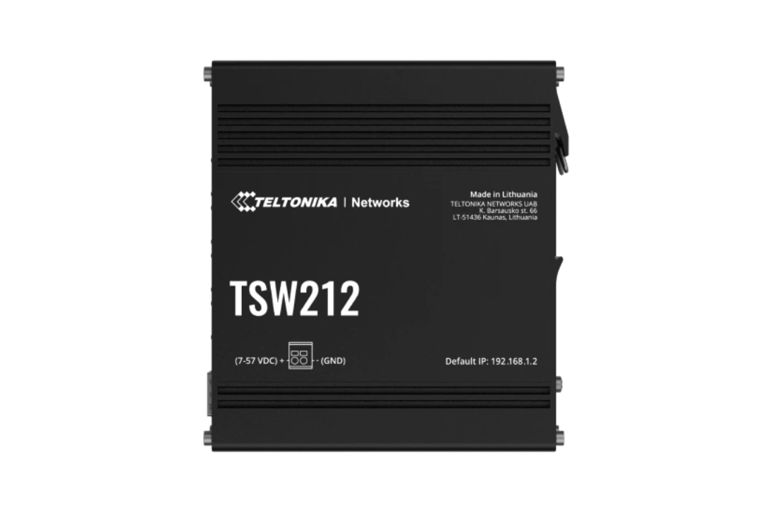 Teltonika TSW212-L2 Managed Ethernet Switch-L3- Functions such as DHCPv6