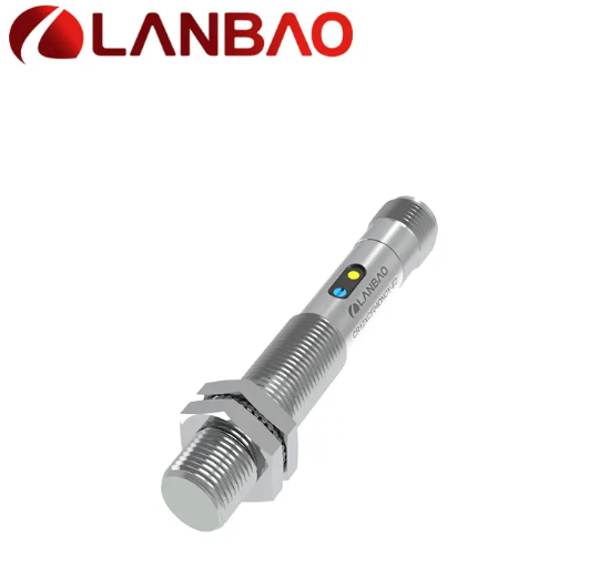 capacitive proximity switch Lanbao - diameter M12x1 - switching distance 2 mm