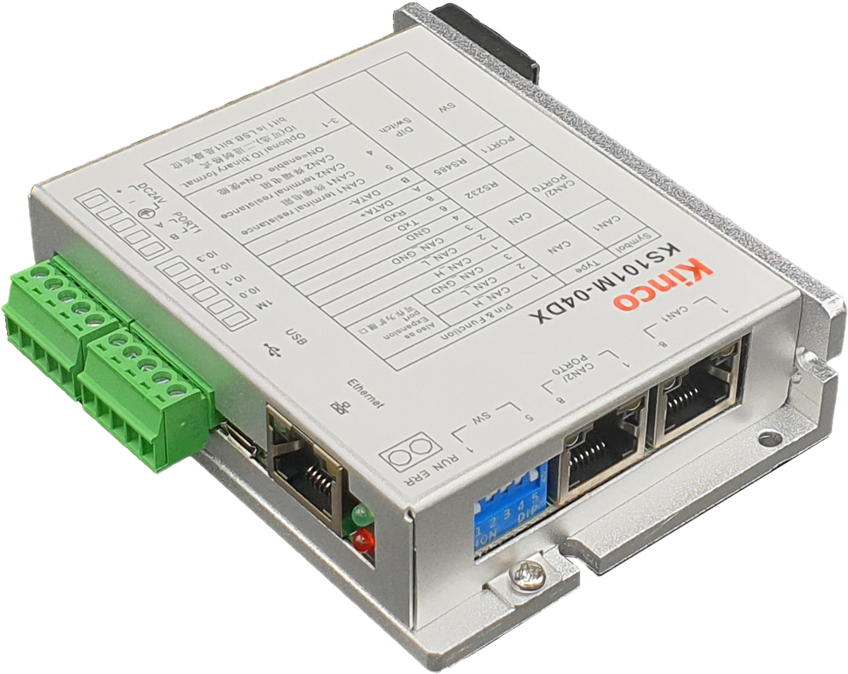Kinco SPS KS101M-04DX mit Ethernet - 4 E/A (erweiterbar) 