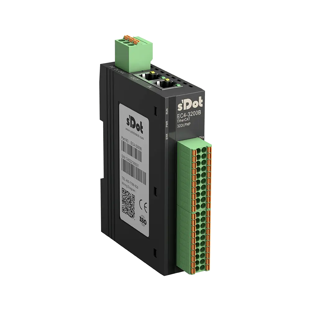 Solidot Remote IO I/O-Modul mit integriertem EtherCAT