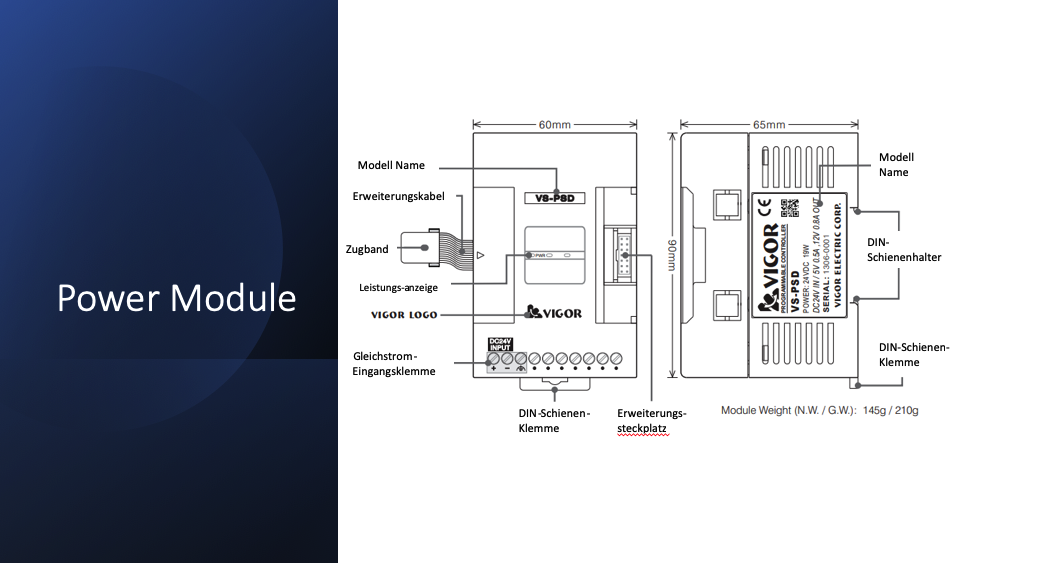 Vigor VS- PSD Power Module