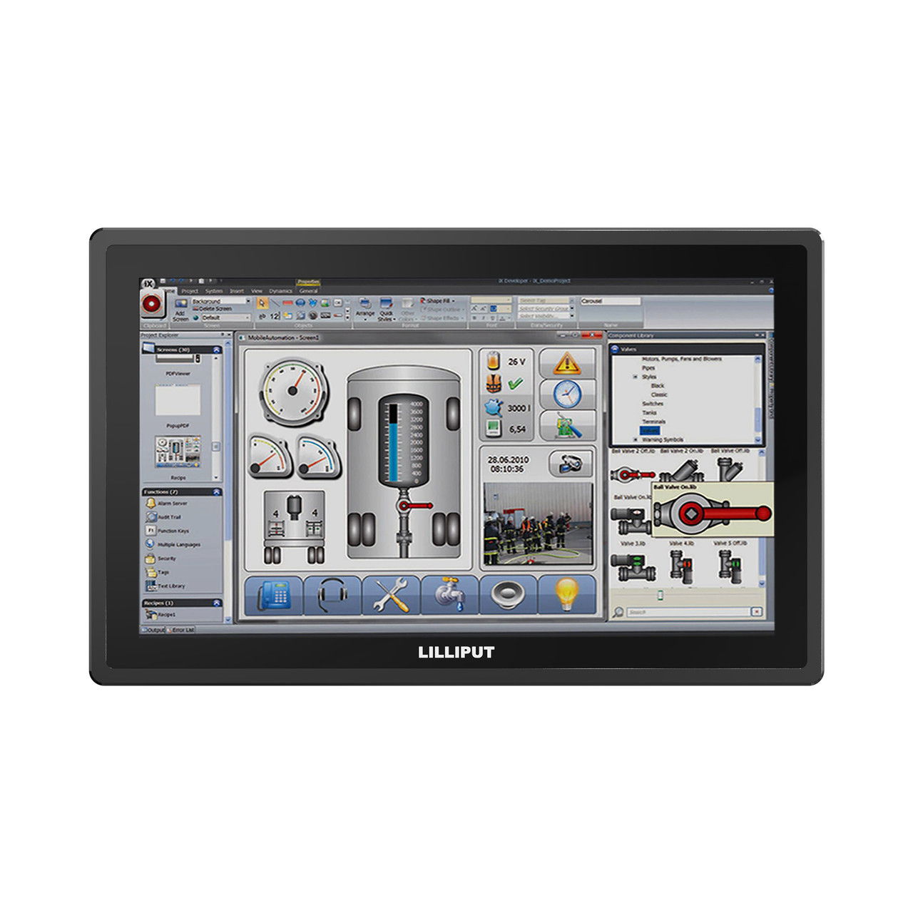 Lilliput 10" touch monitor with HDMI connection 1500 Nits IP65