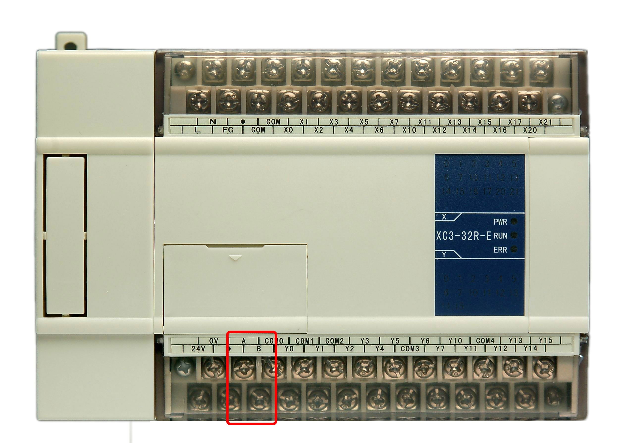 Wozu sind die mit A und B beschrifteten Anschlüsse der Thinget SPS?