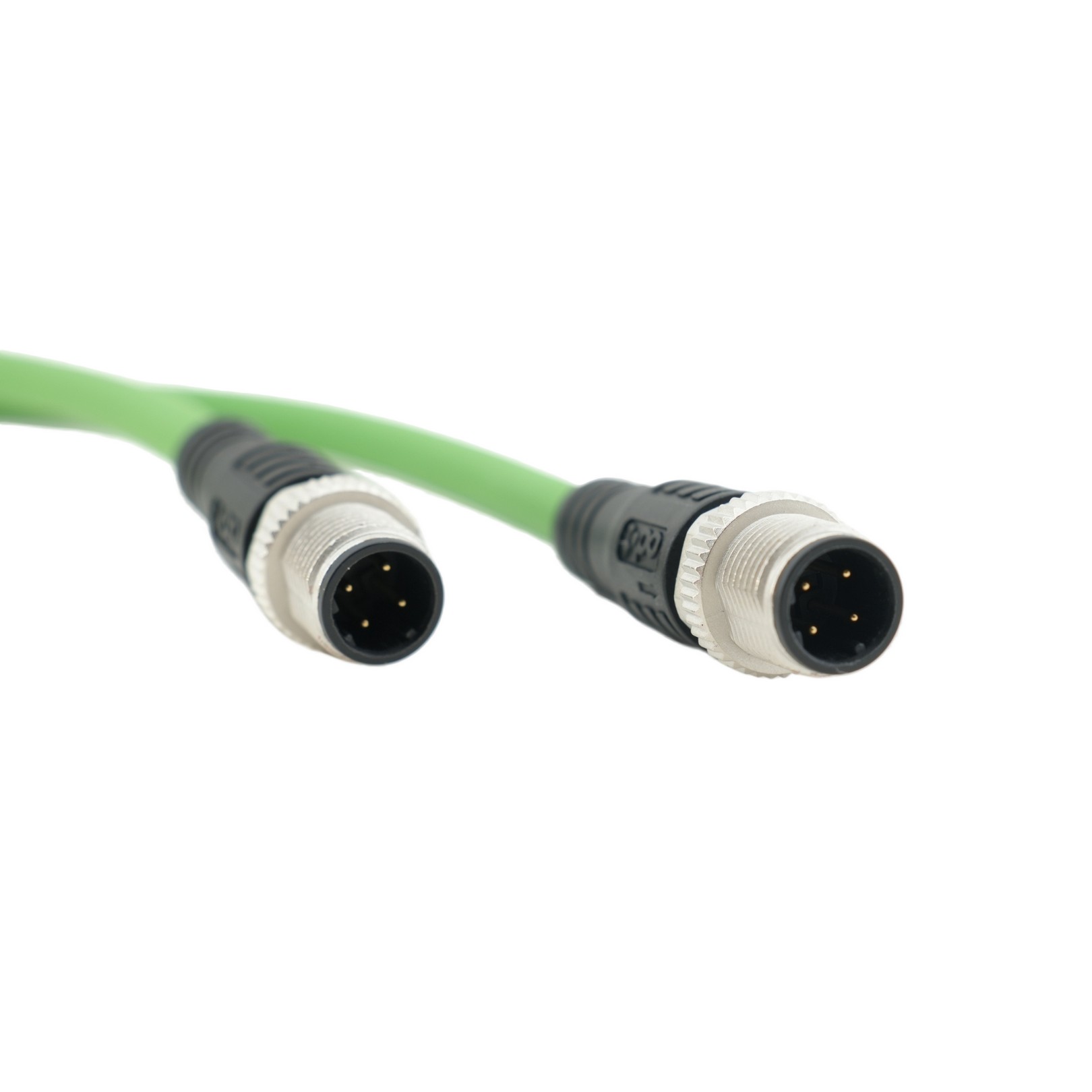 Odot IP-A-C-2MS/2MS-4SR030 Ethernet-Kabel M12/M12, geschirmt, PUR, 3 m