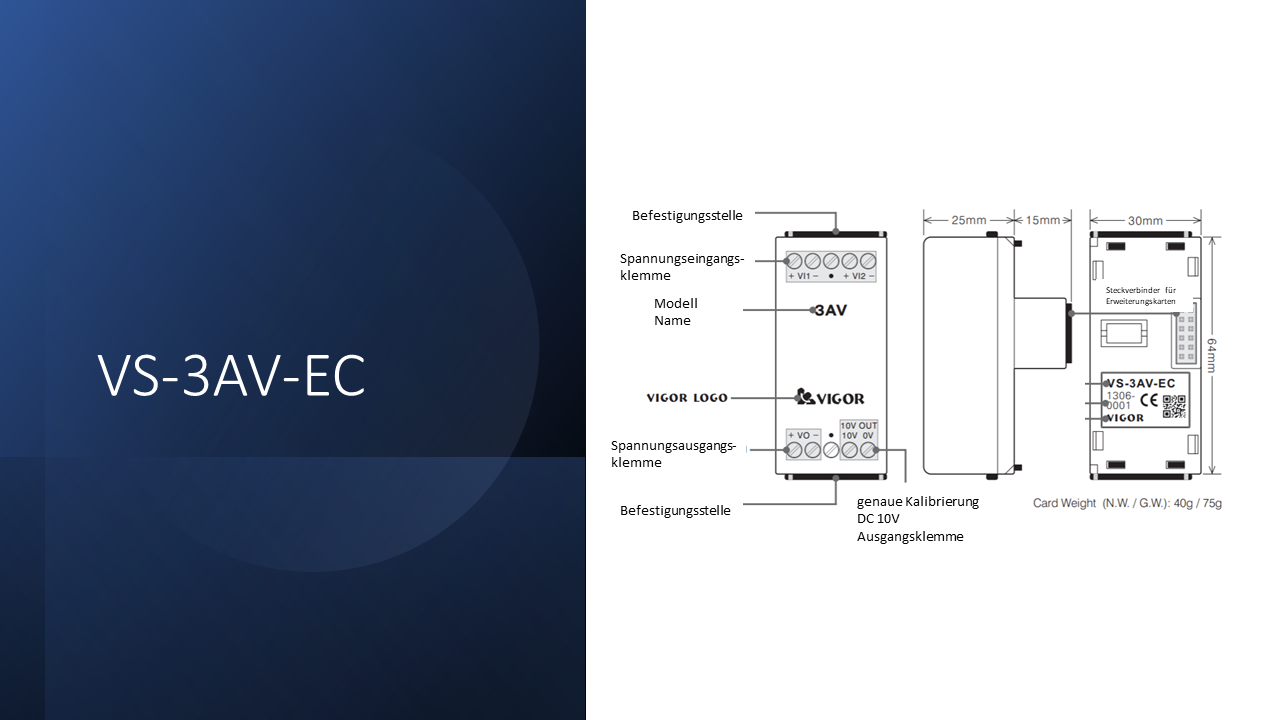 Vigor-VS.A.EC.Special Function Card