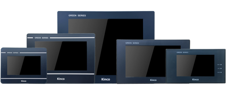Kinco GT070HE-4G 7" IoT Series Widescreen HMI-Touchpanel mit Ethernet und 4G-Modem mit neutraler Front