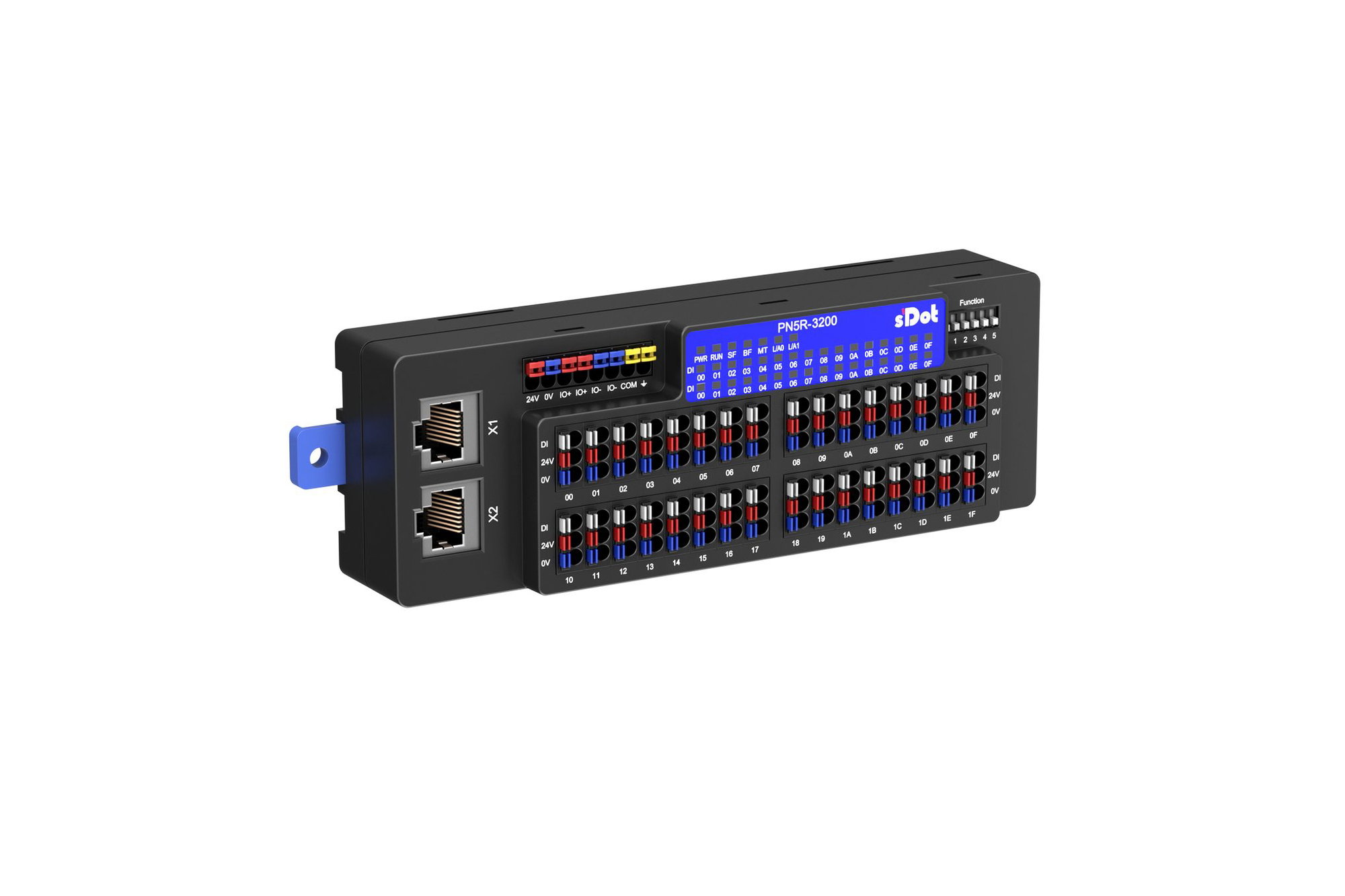 Solidot PN5R-3200 – PROFINET Remote-I/O, 32 × DI (NPN/PNP)