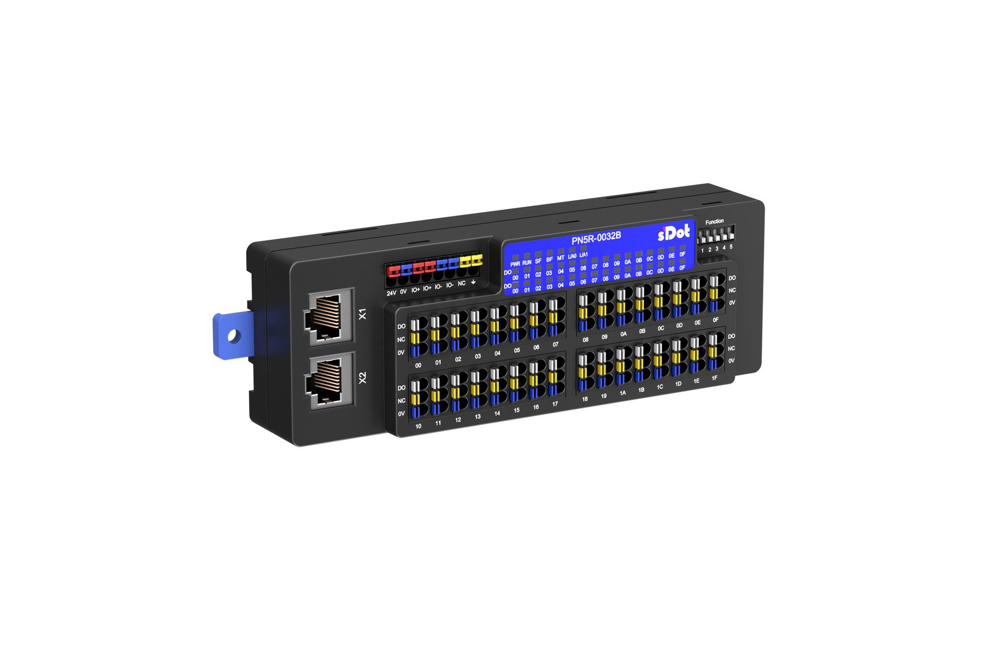 Solidot PN5R-0032B – PROFINET Remote-I/O, 32 × DO (PNP)
