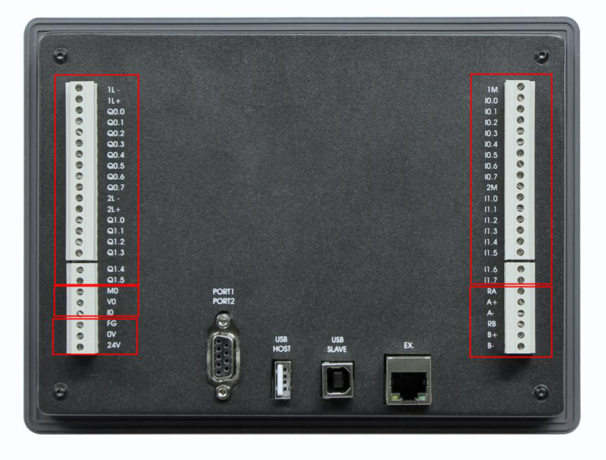 Kinco HP070-33DT 7" HMI-Touchpanel mit integrierter SPS