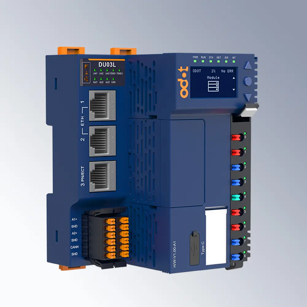 Odot DU03L AIOSYS Industrie-Controller – Modbus, EtherCAT, Profinet, CAN