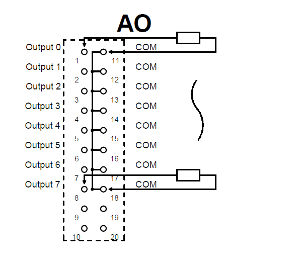 Solidot Modbus TCP Remote I/O-Modul MT4 mit 8 Kanälen analog