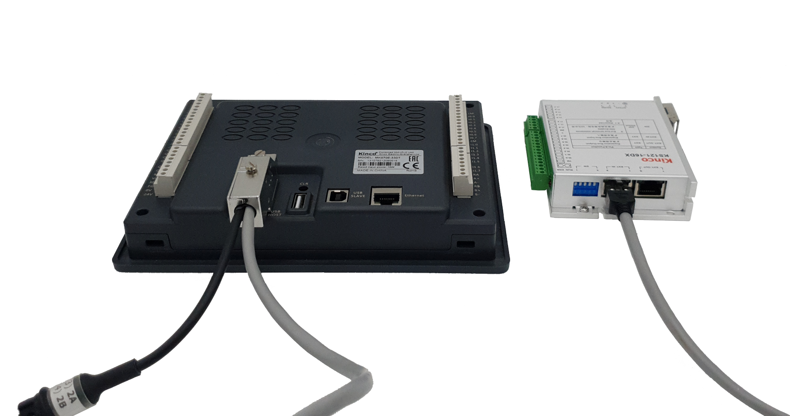Kinco MK070E-33DT-Blank  7" IoT Series HMI-Touchpanel mit Ethernet und integrierter SPS mit neutraler Front