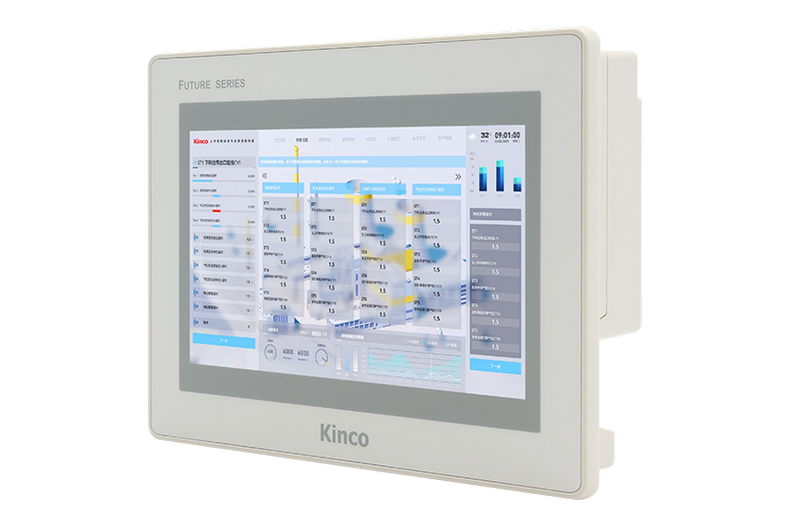 Kinco F2070E2(UL) – front view at an angle