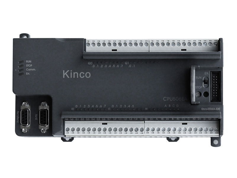 Kinco K5 PLC K506EA-30DT - 30 I/O of which 4 analog inputs and 2 analog outputs