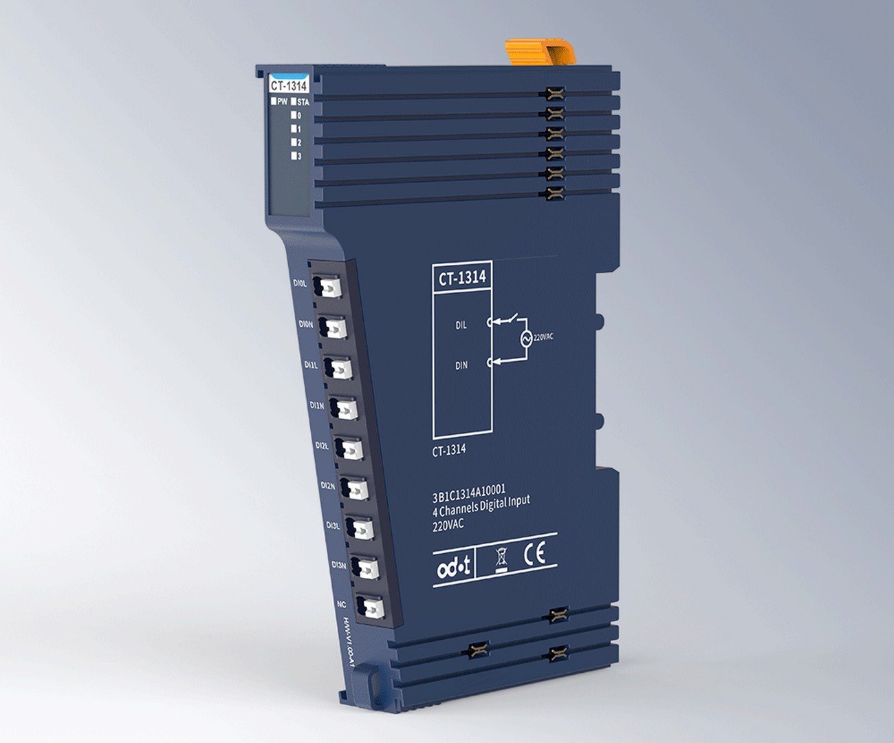 Odot CT-1314 – 4 Digitaleingänge 230 V AC