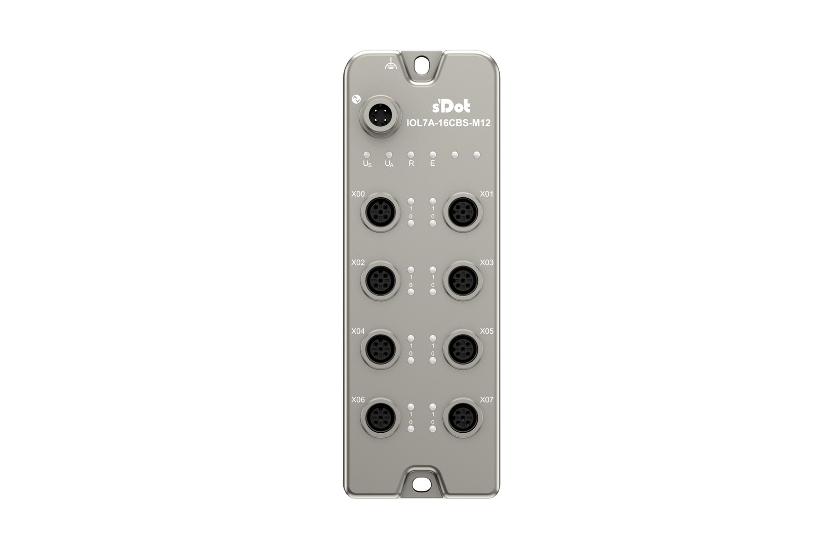 Solidot IOL7A-16CBS-M12 – Schrägansicht