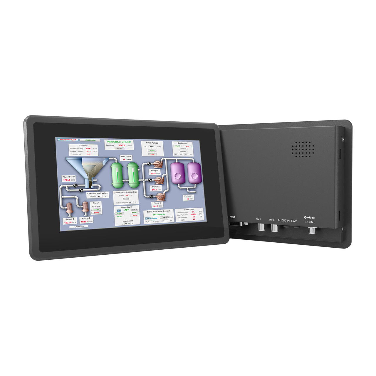 Lilliput 10" touch monitor with HDMI connection 1500 Nits IP65
