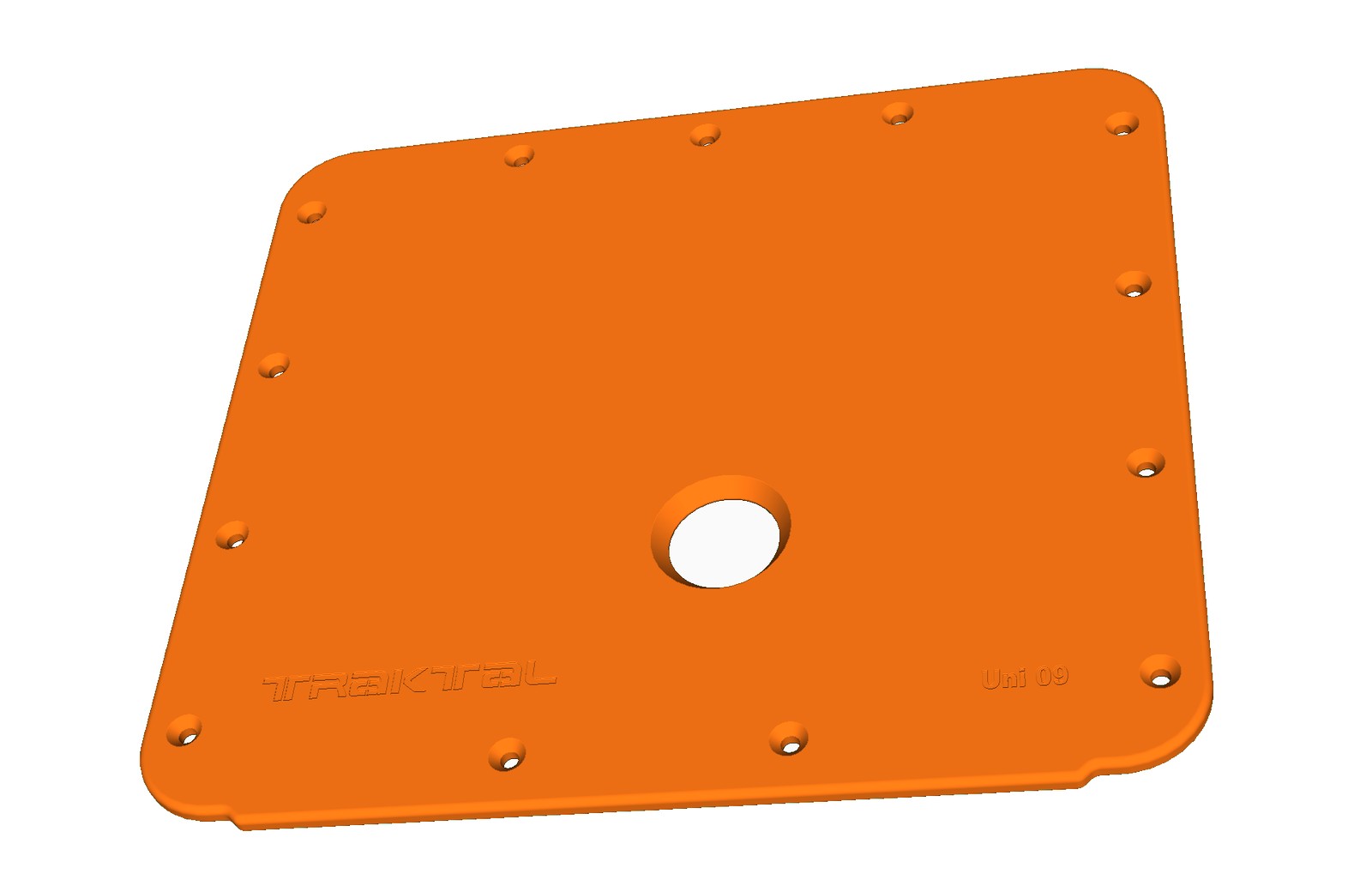 TRAKTAL Unity One Back orange