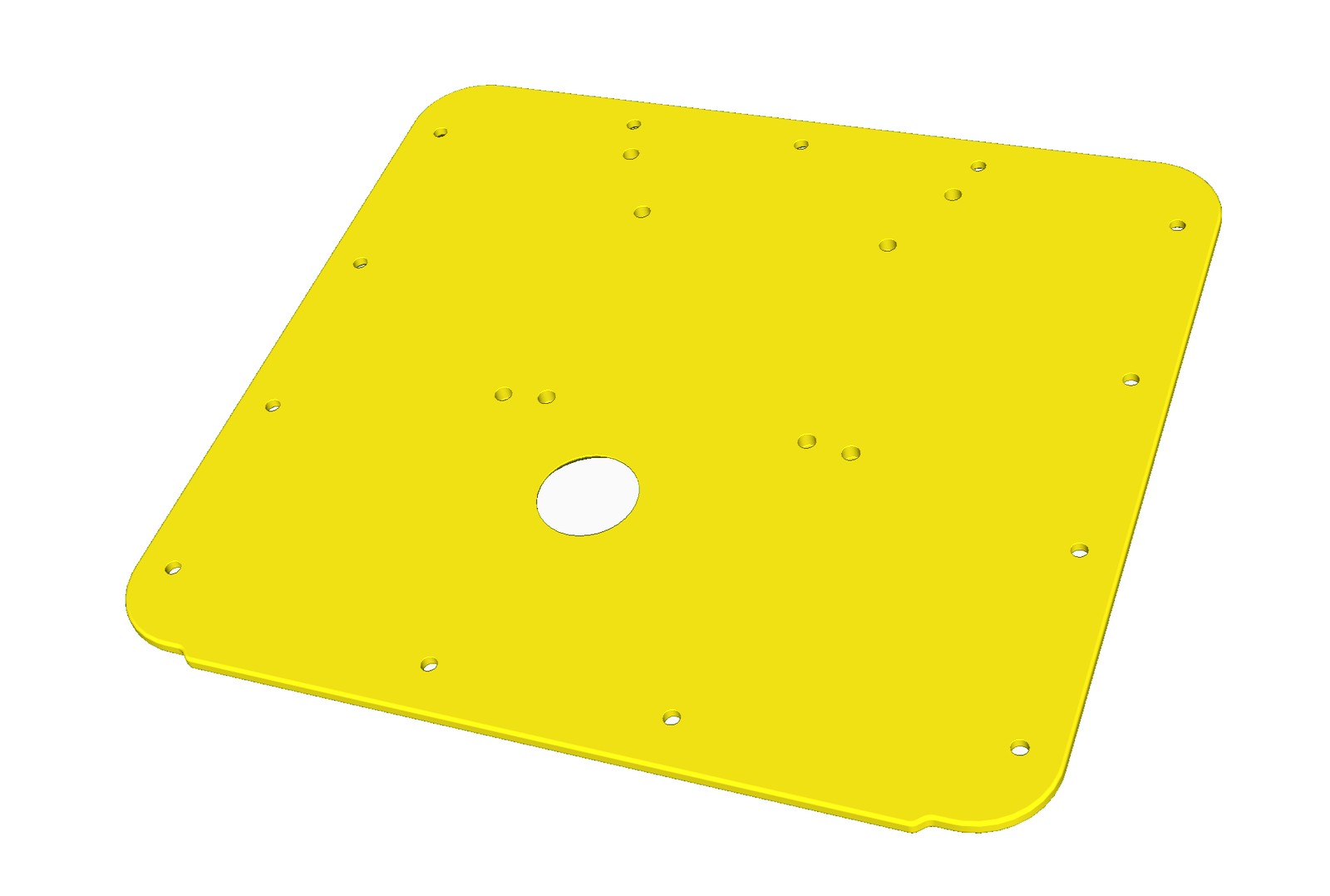 TRAKTAL Unity One Back yellow