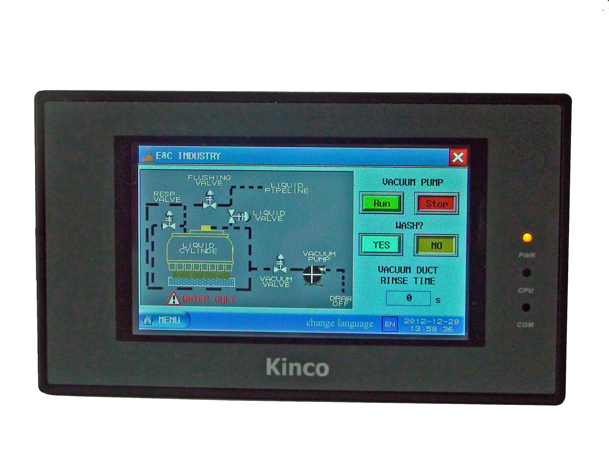 Kinco 4" Widescreen HMI-Touchpanel MT4220TE mit Ethernet