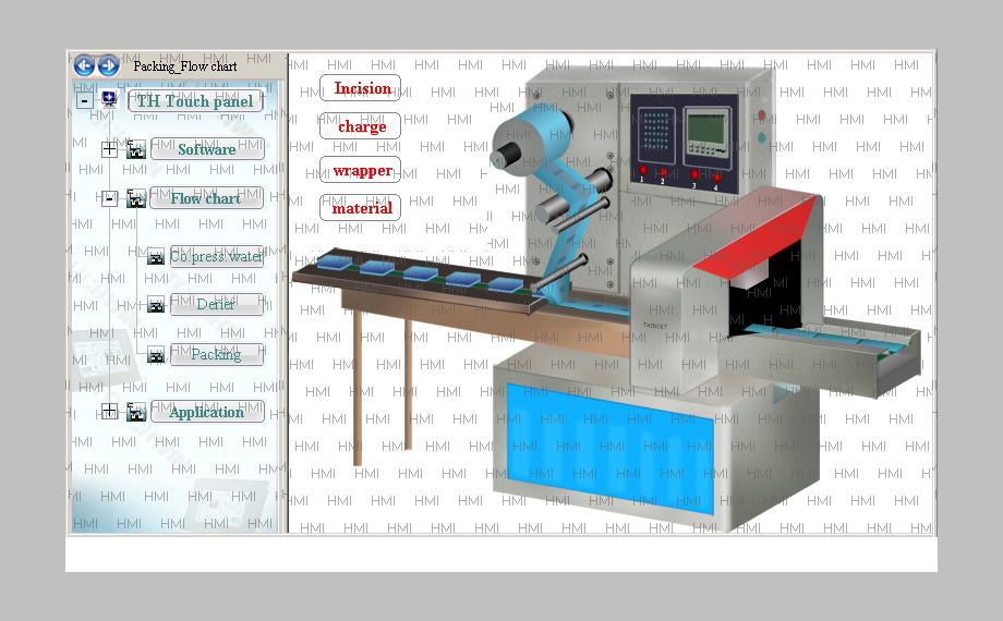 XINJE TG765-ET 7" Widescreen HMI Touch Panel with Ethernet