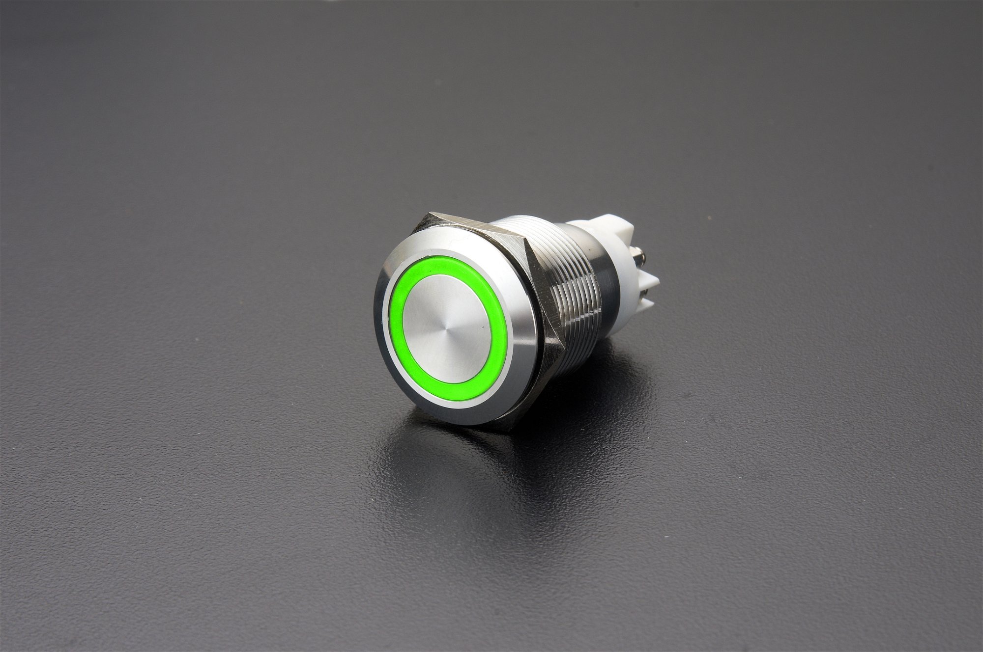 Langir LED push-button L22A M22 with LED ring 