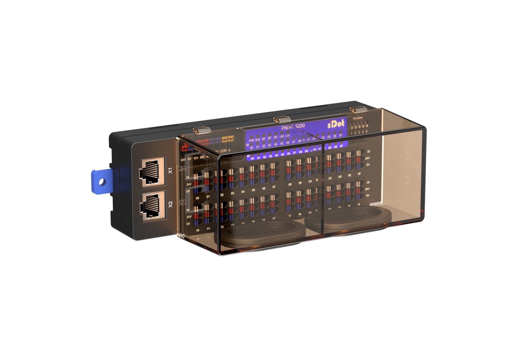 Solidot Staubschutzhaube für 32-Kanal-Module EC5R/PN5R